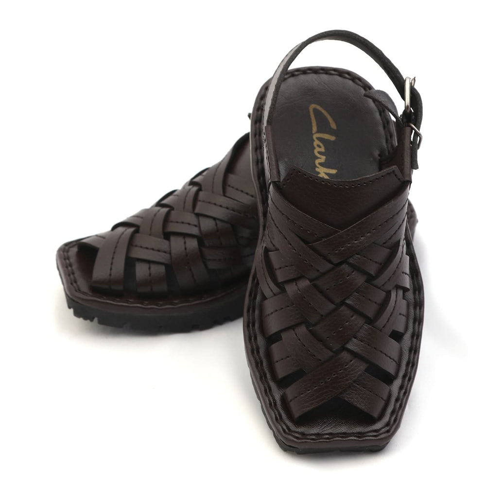 Boys Peshawari Sandal - Brown