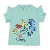 Eminent Girls Half Sleeves T-Shirt