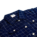 Girls Woven Top - Navy Blue