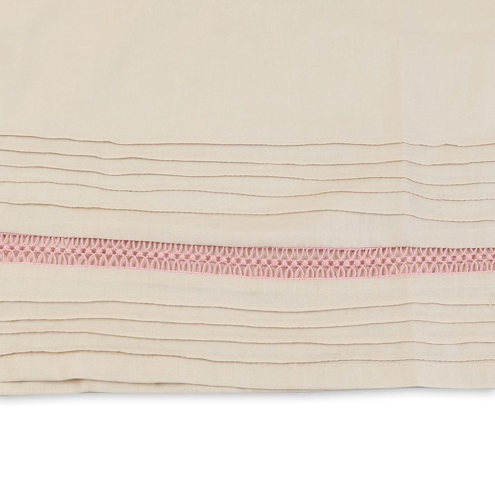 Girls Dyed 2Pcs Suit - Beige