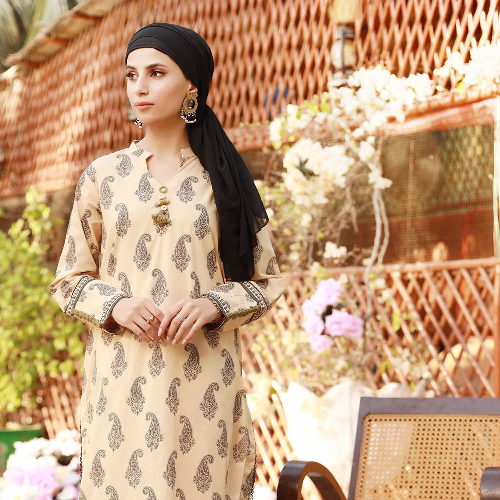 Eminent Printed Cambric Unstitched 2Pcs Suit - 12