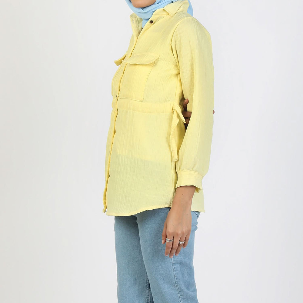 Women's Western Top - Yellow
