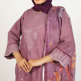 Women's Stitched 3-Piece Cotton Suit