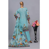 Valuable Women's Lawn Unstitched 3Pcs Suit V-2 - 1