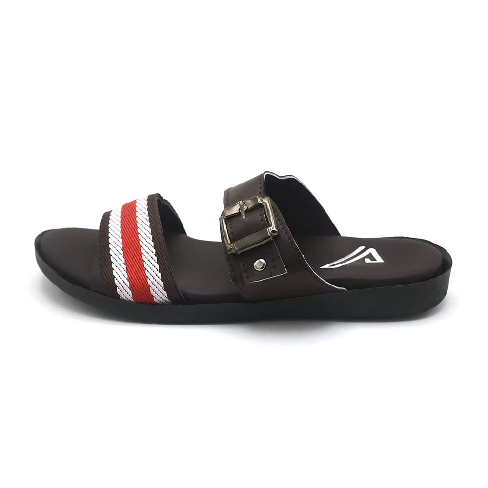 Valuable Boys Slipper - Brown