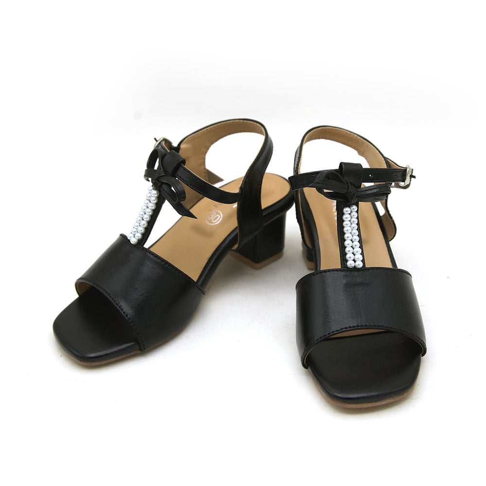 Eminent Girls Heel Sandal - Black
