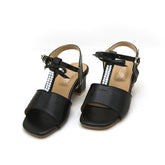Eminent Girls Heel Sandal - Black