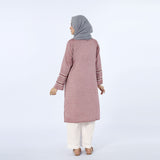 Women's Stitched Kurti - Maroon