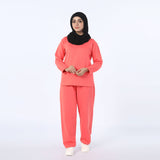 Women's 2pcs Pajama Suit - Light Pink