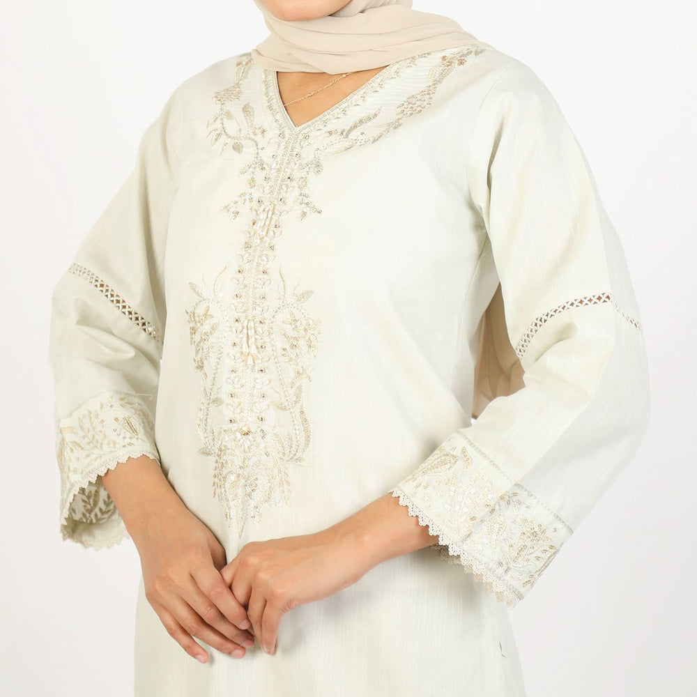 Women's Slub 2Pcs Suit