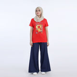 Women's Half Sleeves T-shirt - Red