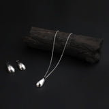 Women's Locket Set - Silver