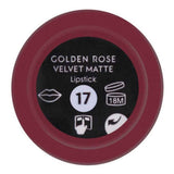Golden Rose Velvet Matte Lipstick - 13 Shades