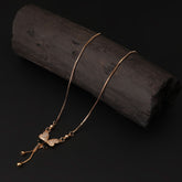 Girls Fancy Chain Locket - Golden