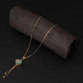 Girls Fancy Chain Locket - Golden