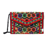 Women's Clutch Sindhi Traditional Embroidered