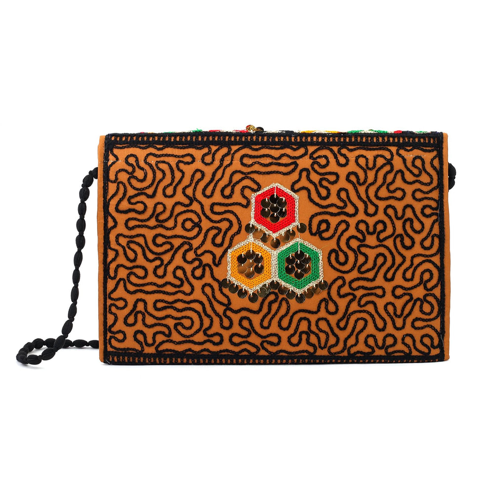 Women's Clutch Sindhi Traditional Embroidered