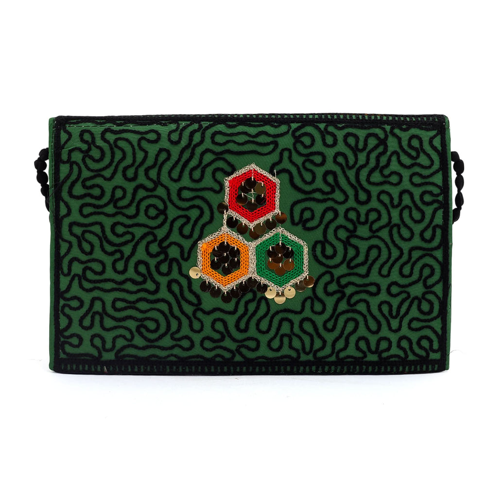 Women's Clutch Sindhi Traditional Embroidered