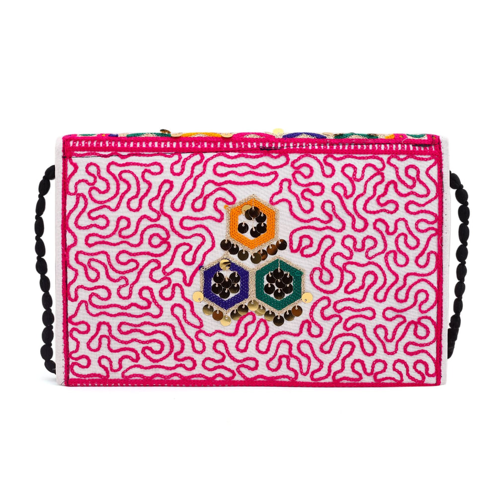 Women's Clutch Sindhi Traditional Embroidered