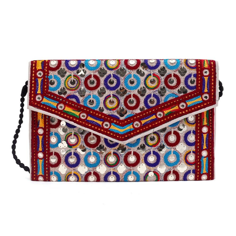 Women's Clutch Sindhi Traditional Embroidered