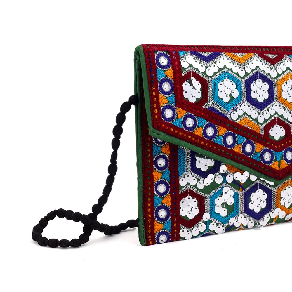 Women's Clutch Sindhi Traditional Embroidered