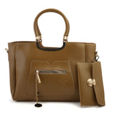 Women's 2Pcs Shoulder Bag - Golden