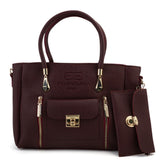 Women's Shoulder Bag With Pouch