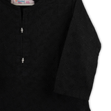 Valuables Girls Chikankari Kurti - Black