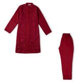 Valuable Girls Embroidered 02 PCS Shalwar Suit - Maroon