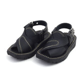 Valuable Boys Peshawari Sandal - Black