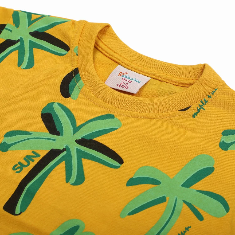 Girls Half Sleeves T-Shirt