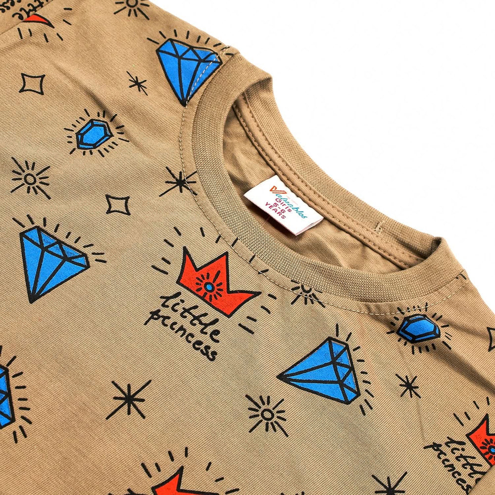 Girls Half Sleeves T-Shirt