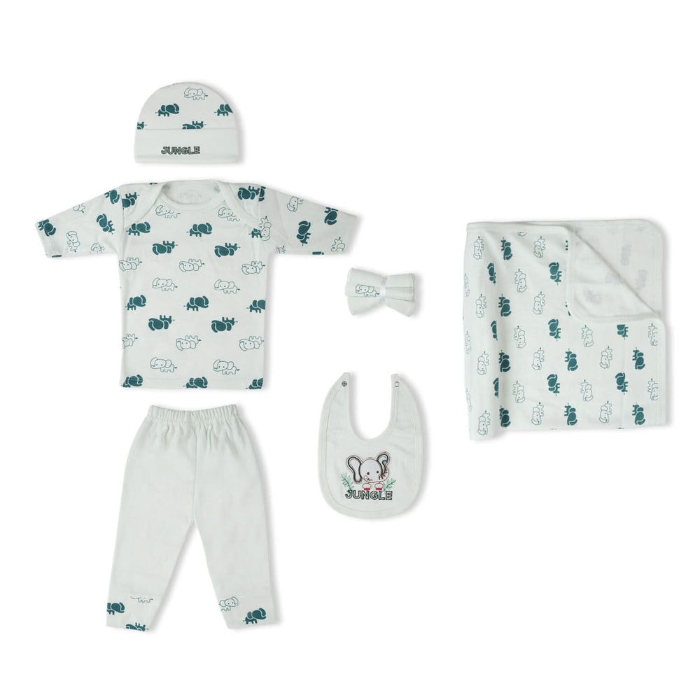 Newborn 7Pcs Hanger Set Tie