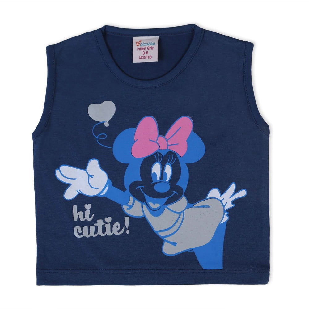 Valuable Newborn Girls Sando T-Shirt