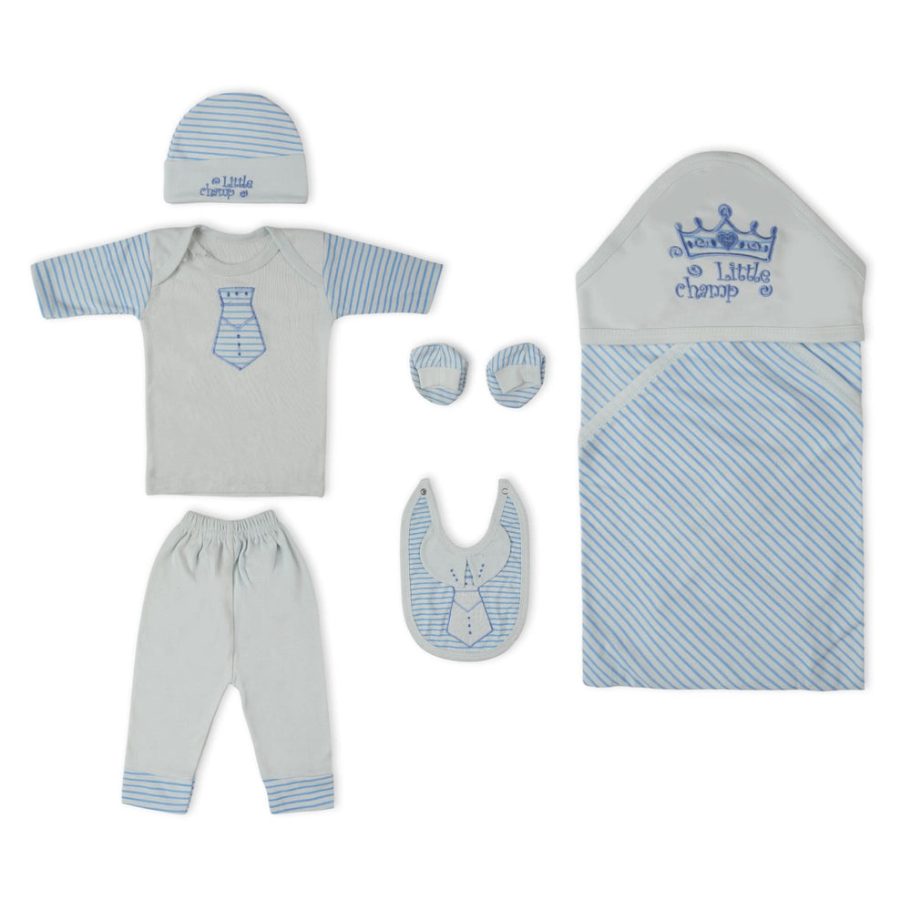 Newborn 7Pcs Hanger Set Tie