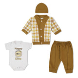 Newborn Boys Full Sleeves Suit