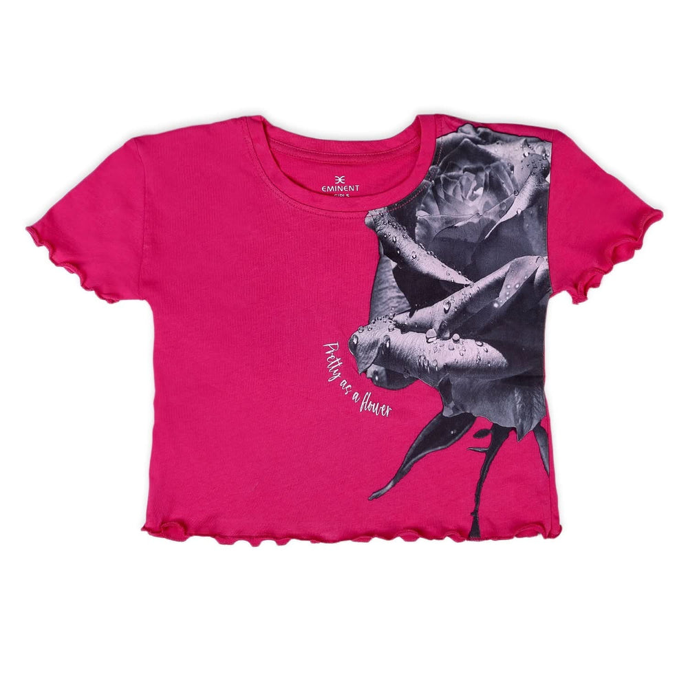 Eminent Girls Half Sleeves T-Shirt