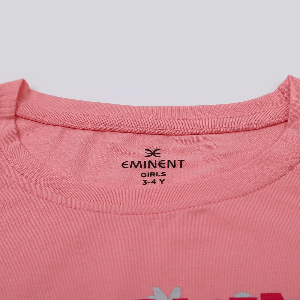 Eminent Girls Half Sleeves T-Shirt