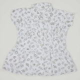 Girls Cotton Half Sleeves Shirt