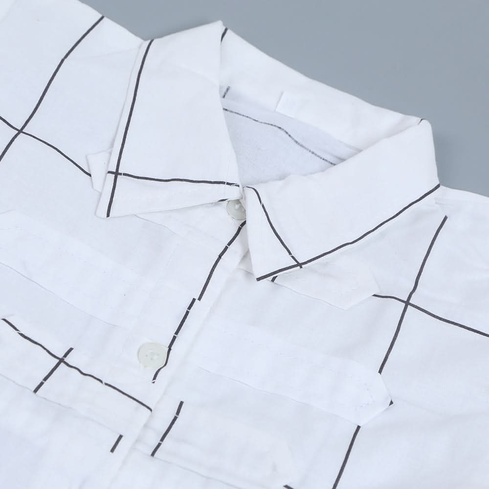 Girls Cotton Half Sleeves Shirt