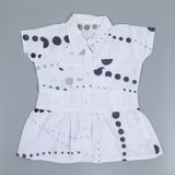 Girls Cotton Half Sleeves Shirt
