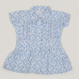 Girls Cotton Half Sleeves Shirt
