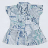 Girls Cotton Half Sleeves Shirt