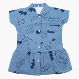 Girls Cotton Half Sleeves Shirt