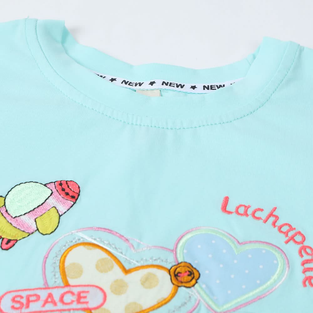 Girls Half Sleeves T-Shirts