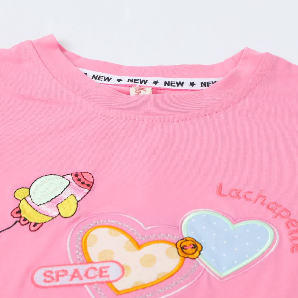 Girls Half Sleeves T-Shirts
