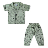 Valuable Newborn Boys Half Sleeves Night Suit