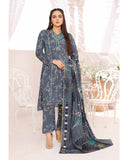 Nyasia By RA-Bin Hameeb Linen Cord's Printed Unstitched 3Pcs Suit - 5