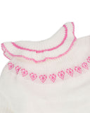 Newborn Girls Irani Suit – 4 Piece Set