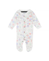 Valuables Newborn Girls Rompers Henley with Socks